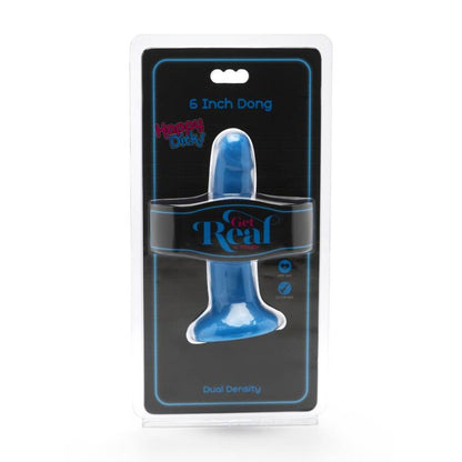 GET REAL - HAPPY DICKS DONG 12 CM BLU - GET REAL | Lingerie Harness Boutique
