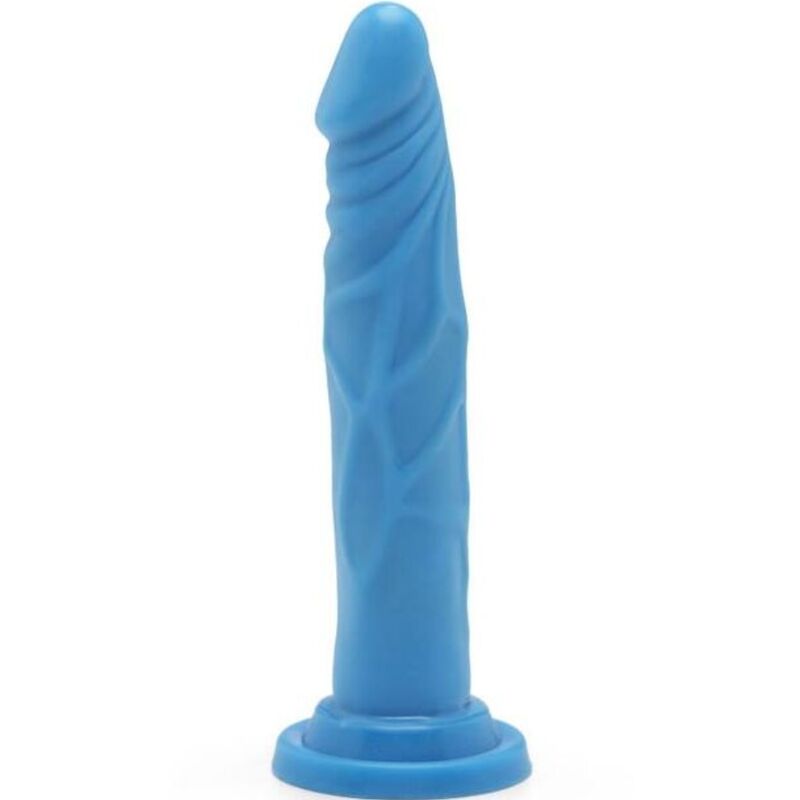 GET REAL - HAPPY DICKS DONG 19 CM BLU - GET REAL | Lingerie Harness Boutique