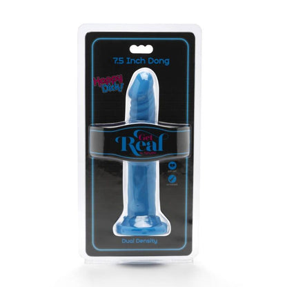 GET REAL - HAPPY DICKS DONG 19 CM BLU - GET REAL | Lingerie Harness Boutique