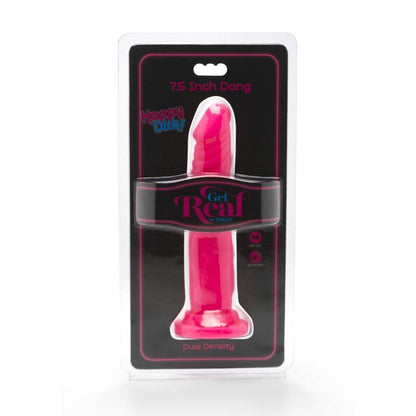 GET REAL - HAPPY DICKS DONG 19 CM ROSA - GET REAL | Lingerie Harness Boutique