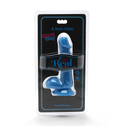 GET REAL - HAPPY DICKS DILDO 12 CM SFERE BLU - GET REAL | Lingerie Harness Boutique