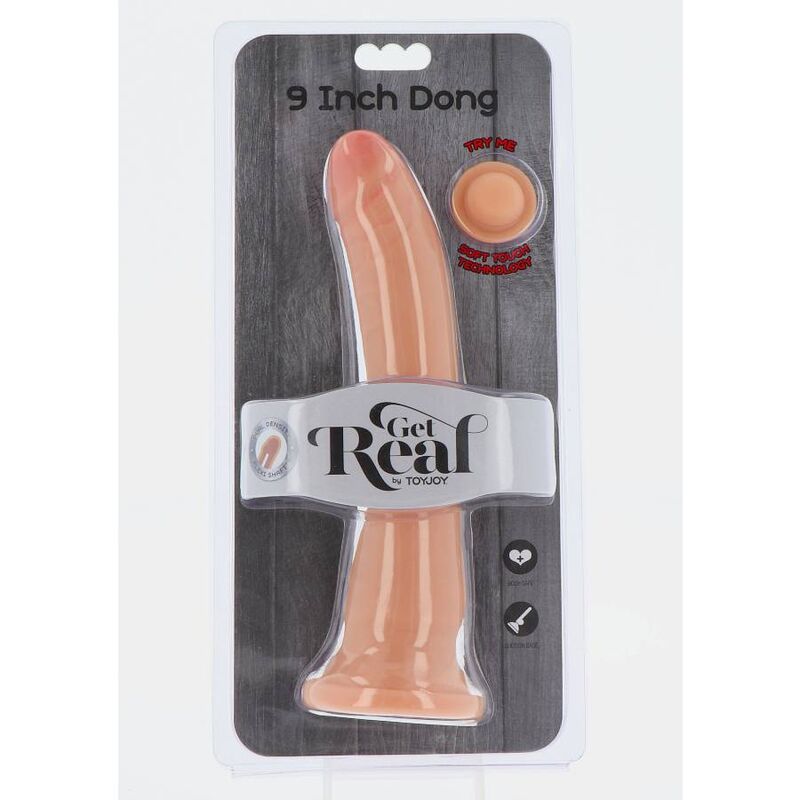 GET REAL - DONG A DOPPIA DENSIT 20,5 CM PELLE - GET REAL | Lingerie Harness Boutique
