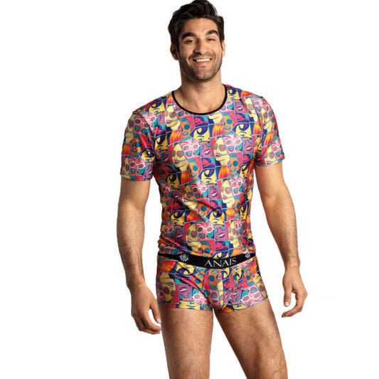 ANAIS MEN - COMICS T-SHIRT XL - ANAIS MEN ACCESORIES | Lingerie Harness Boutique