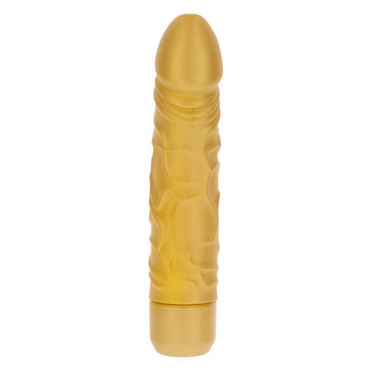 GET REAL - VIBRATORE ORIGINALE GOLD DICKER ORO - GET REAL | Lingerie Harness Boutique