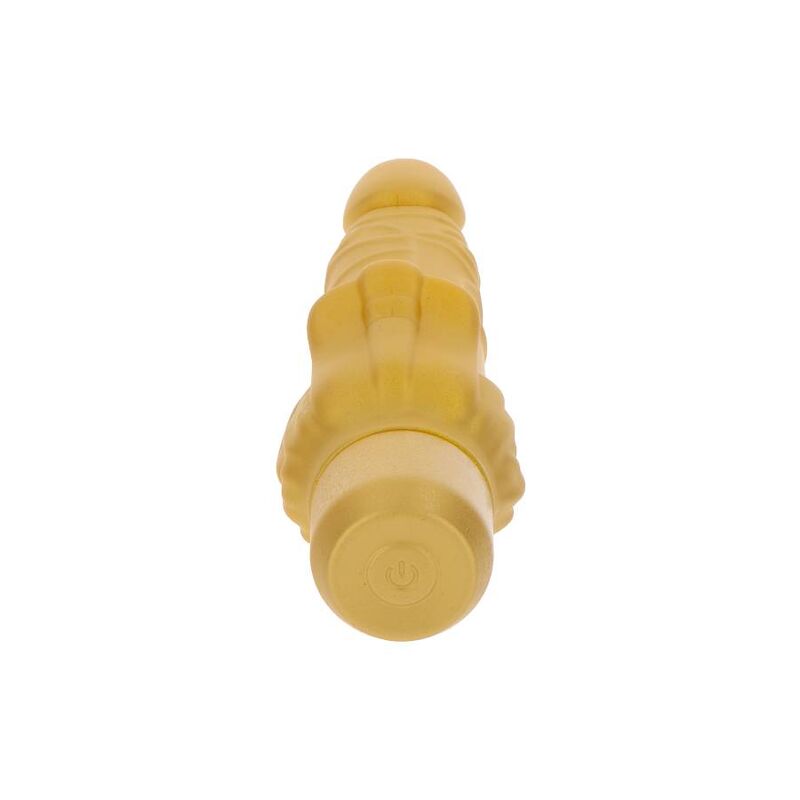 GET REAL - VIBRATORE GOLD DICKER STIM ORO - GET REAL | Lingerie Harness Boutique