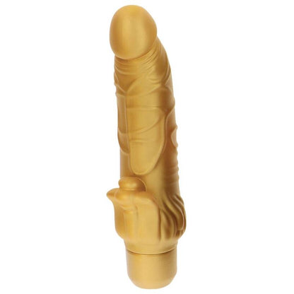GET REAL - VIBRATORE GOLD DICKER STIM ORO - GET REAL | Lingerie Harness Boutique