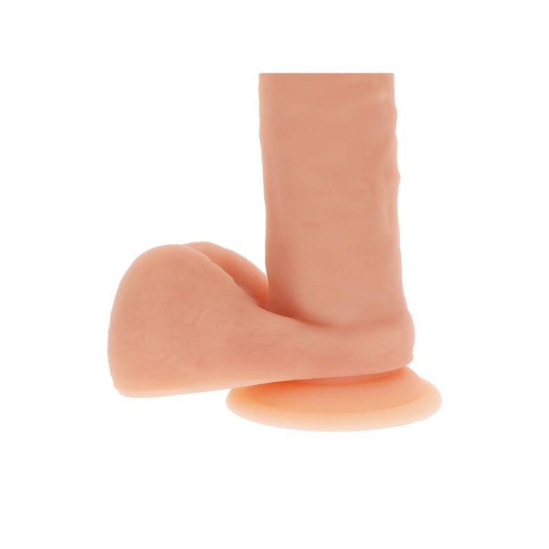 GET REAL - DILDO IN SILICONE 20,5 CM CON PALLE IN PELLE - GET REAL | Lingerie Harness Boutique