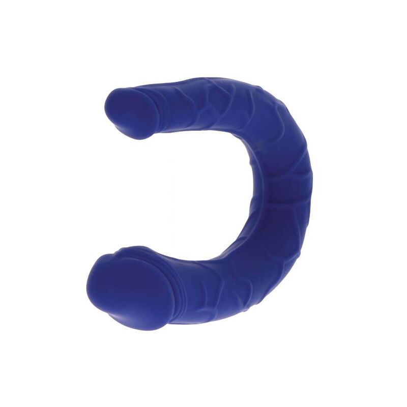 GET REAL - MINI DOPPIO DONG BLU REALISTICO - GET REAL | Lingerie Harness Boutique