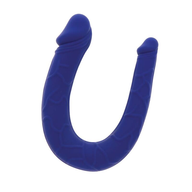 GET REAL - MINI DOPPIO DONG BLU REALISTICO - GET REAL | Lingerie Harness Boutique