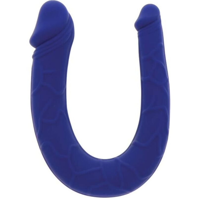 GET REAL - MINI DOPPIO DONG BLU REALISTICO - GET REAL | Lingerie Harness Boutique