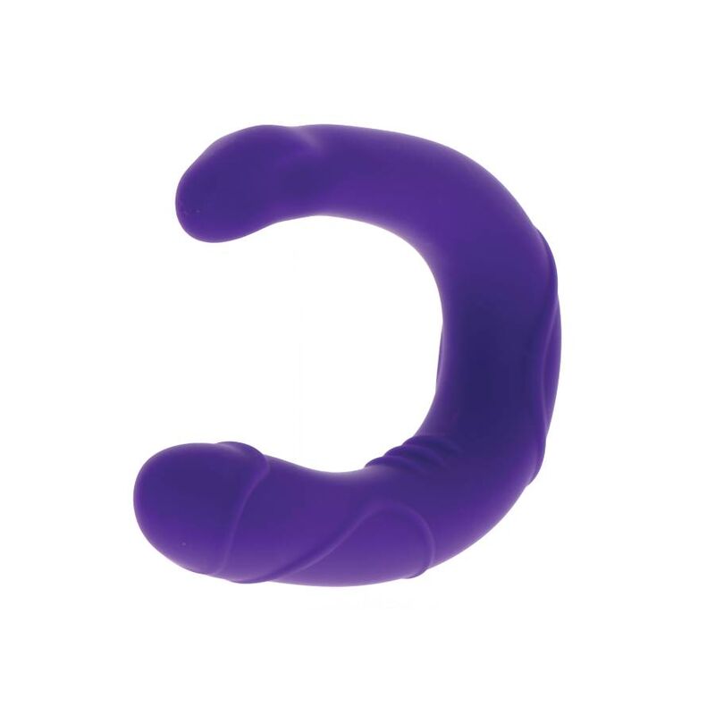 GET REAL - VOGUE MINI DOUBLE DONG VIOLA - GET REAL | Lingerie Harness Boutique