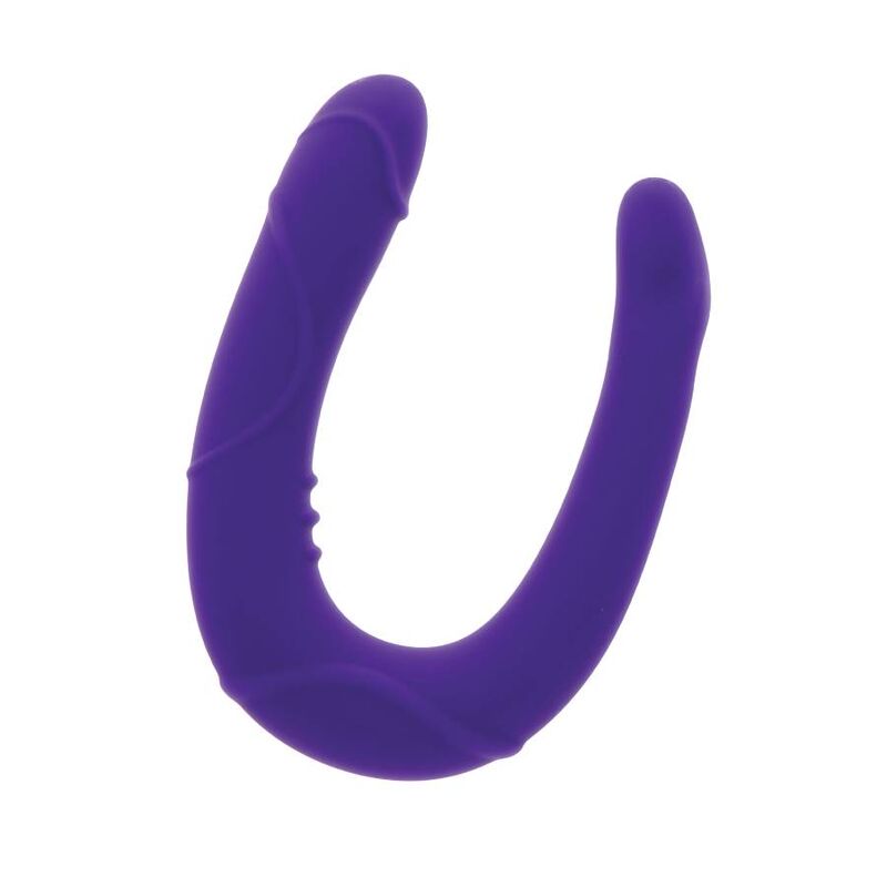 GET REAL - VOGUE MINI DOUBLE DONG VIOLA - GET REAL | Lingerie Harness Boutique