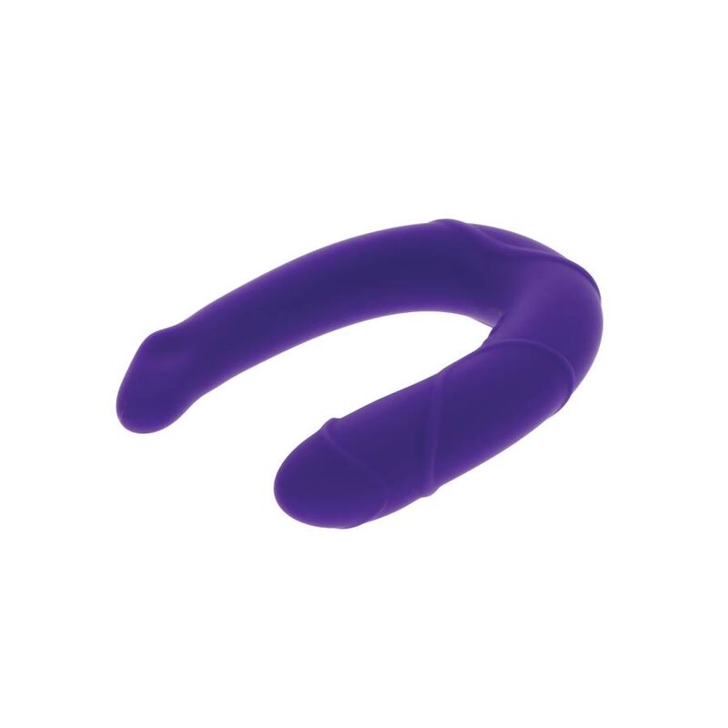 GET REAL - VOGUE MINI DOUBLE DONG VIOLA - GET REAL | Lingerie Harness Boutique