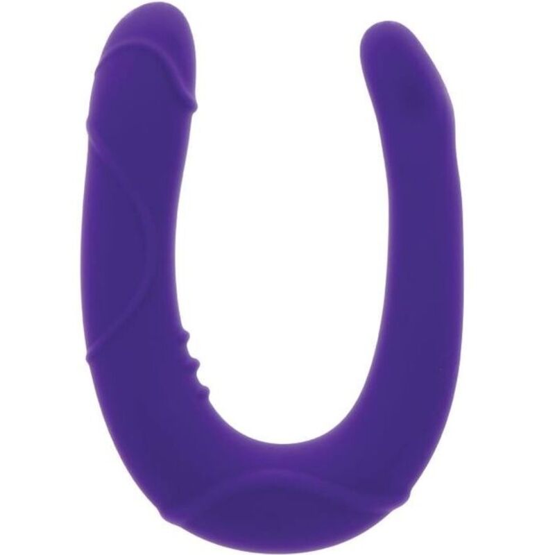 GET REAL - VOGUE MINI DOUBLE DONG VIOLA - GET REAL | Lingerie Harness Boutique
