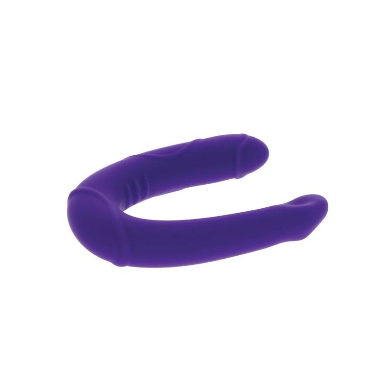 GET REAL - VOGUE MINI DOUBLE DONG VIOLA - GET REAL | Lingerie Harness Boutique