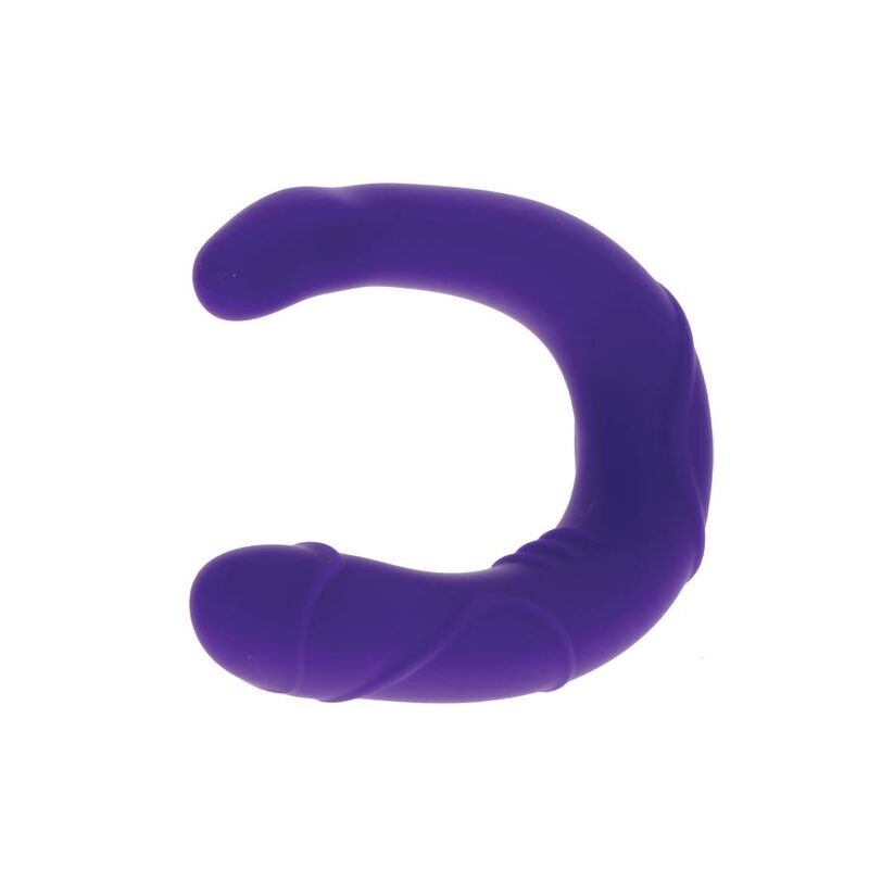 GET REAL - VOGUE MINI DOUBLE DONG VIOLA - GET REAL | Lingerie Harness Boutique