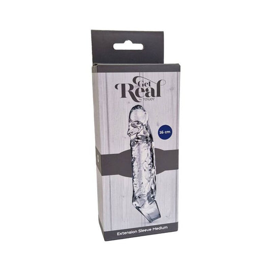 GET REAL - MANICA DI ESTENSIONE MEDIA TRASPARENTE - GET REAL | Lingerie Harness Boutique