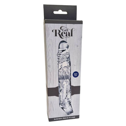 GET REAL - MANICOTTO DI ESTENSIONE XLARGE TRASPARENTE - GET REAL | Lingerie Harness Boutique