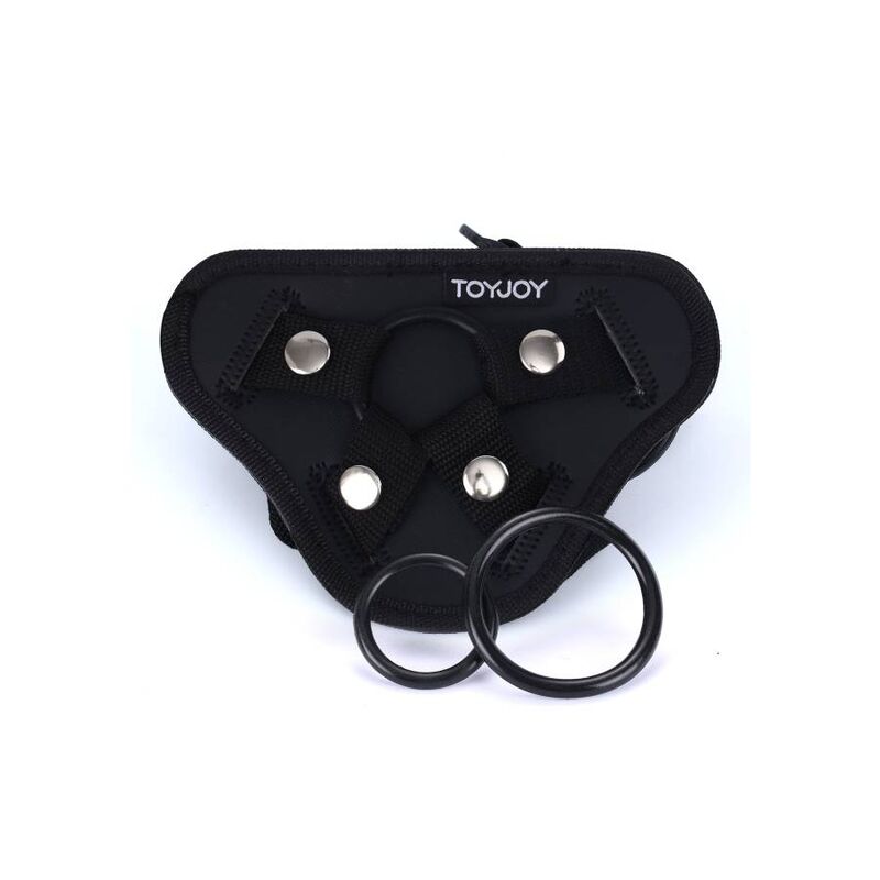 GET REAL - IMBRAGATURA CON CINTURINO NERA - GET REAL | Lingerie Harness Boutique