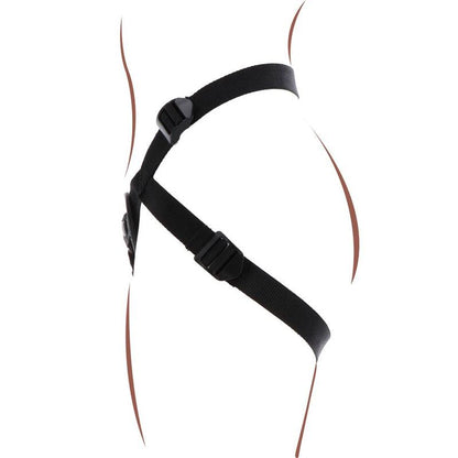 GET REAL - IMBRACATURA DA PIACERE CON CINTURINO NERA - GET REAL | Lingerie Harness Boutique