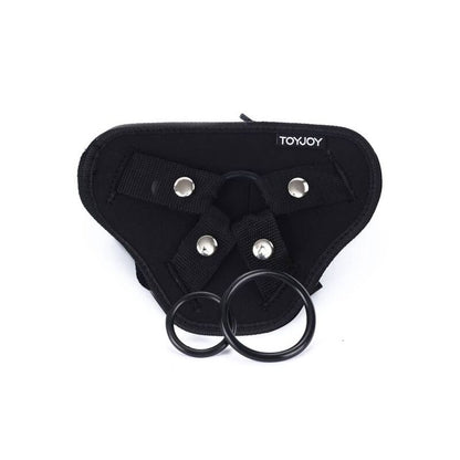 GET REAL - IMBRACATURA DELUXE CON CINTURINO NERO - GET REAL | Lingerie Harness Boutique