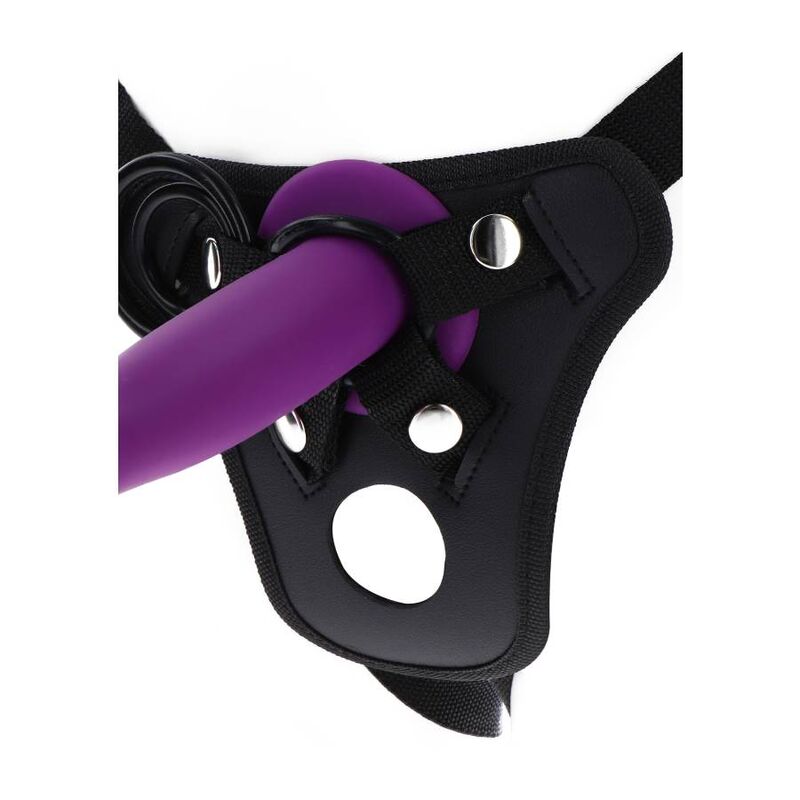 GET REAL - IMBRACATURA DA PIACERE CON CINTURINO NERA - GET REAL | Lingerie Harness Boutique