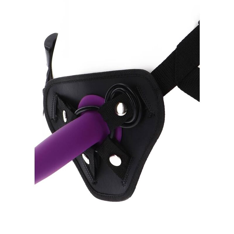 GET REAL - IMBRACATURA DELUXE CON CINTURINO NERO - GET REAL | Lingerie Harness Boutique