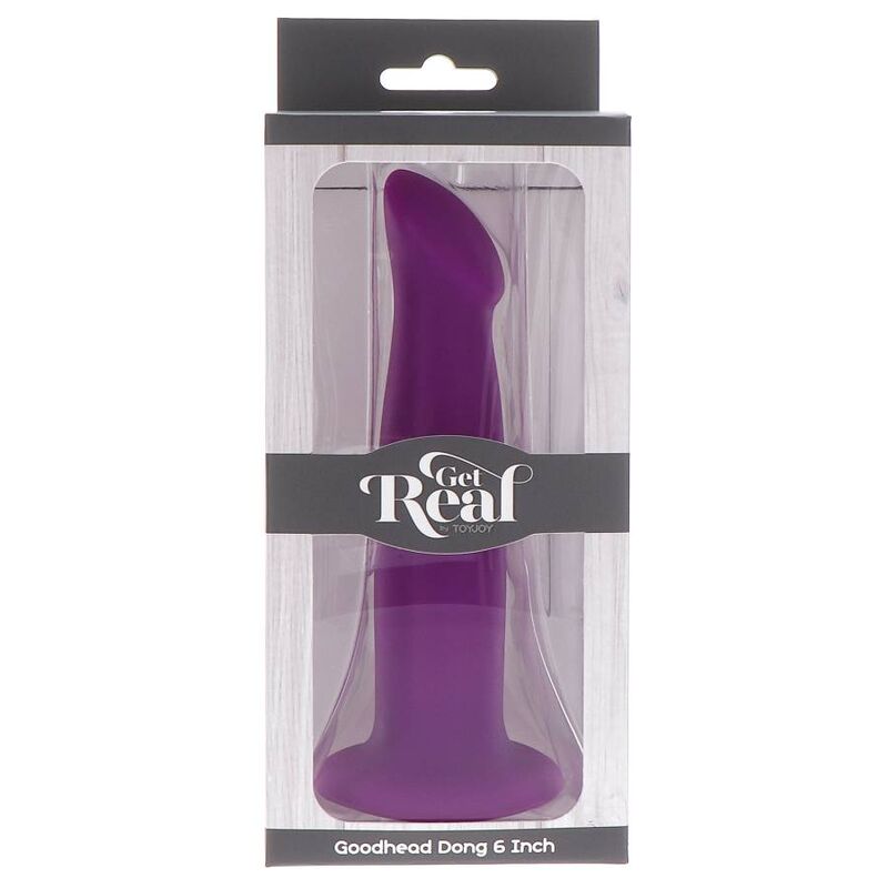 GET REAL - GOODHEAD DONG 12 CM VIOLA - GET REAL | Lingerie Harness Boutique