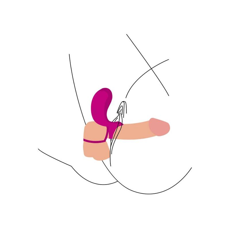 XOCOON - ANELLO STIMOLATORE DI COPPIA FUCSIA - XOCOON | Lingerie Harness Boutique