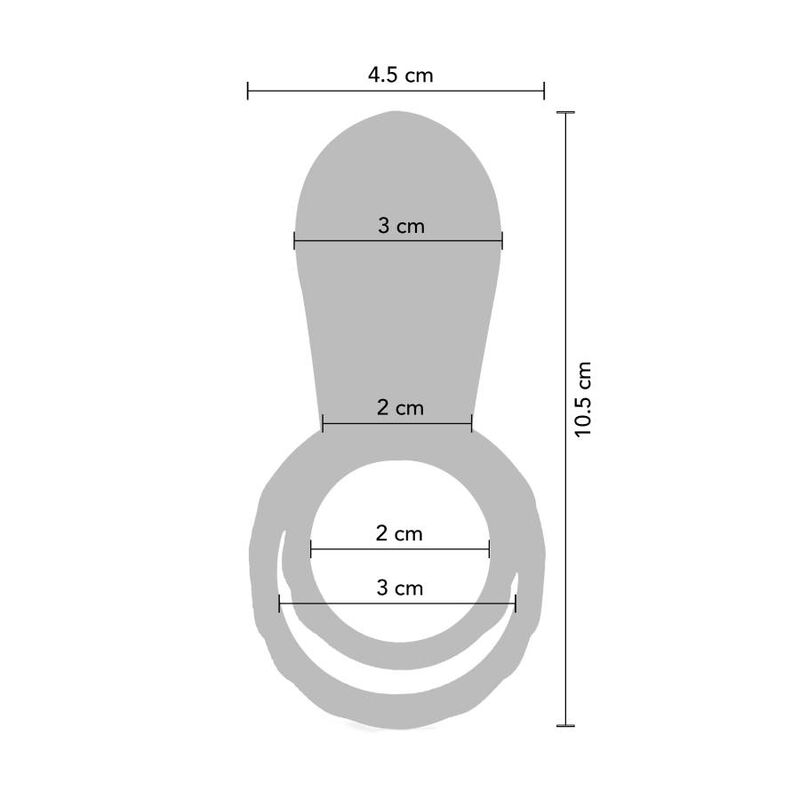 XOCOON - FUCHSIA COUPLE STIMULATOR RING