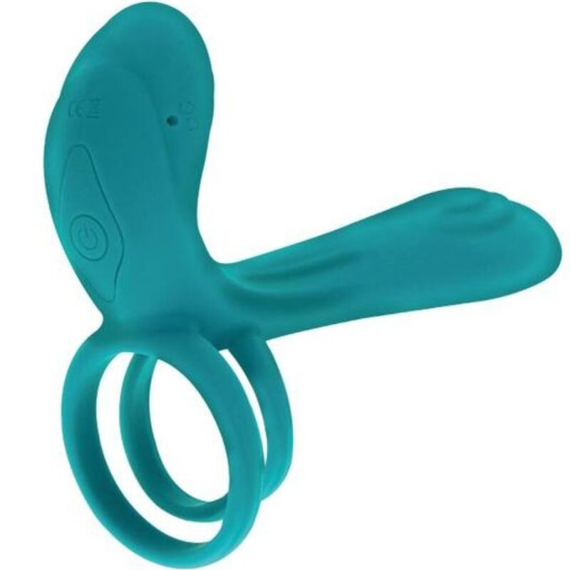 XOCOON - COUPLE VIBRATING RING GREEN