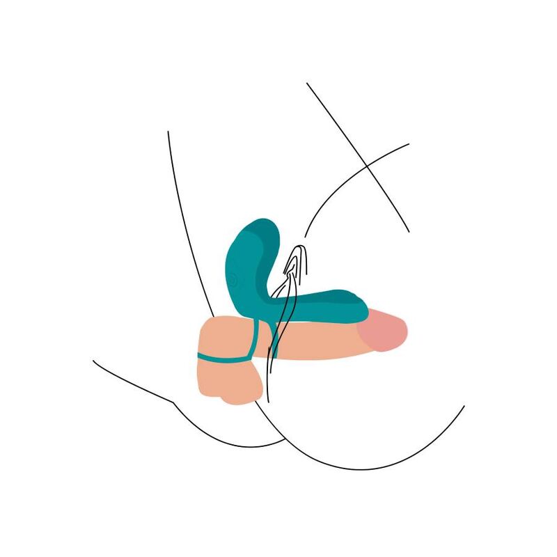 XOCOON - ANELLO VIBRATORE PER COPPIA VERDE - XOCOON | Lingerie Harness Boutique