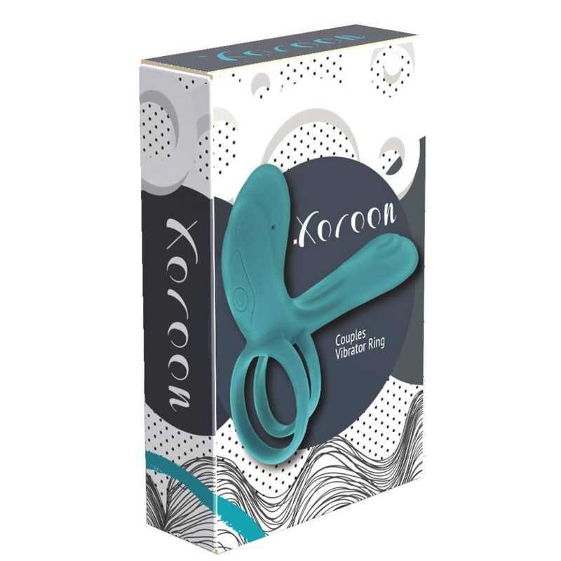 XOCOON - ANELLO VIBRATORE PER COPPIA VERDE - XOCOON | Lingerie Harness Boutique