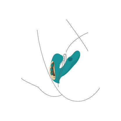 XOCOON - STIMOLATORE ETERNAL LOVE VIBE VERDE - XOCOON | Lingerie Harness Boutique