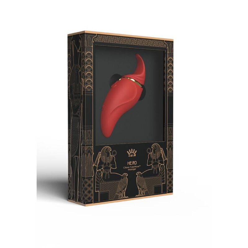 ZALO - HERO PULSE WAVE MASSAGER RED - ZALO | Lingerie Harness Boutique
