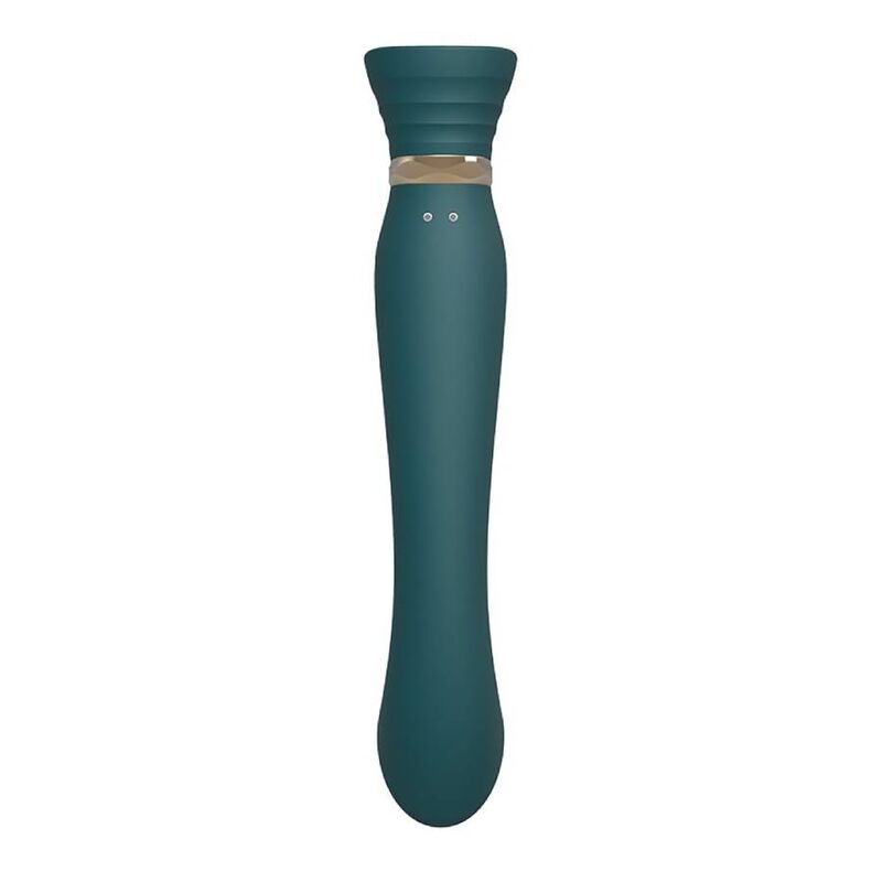 ZALO - QUEEN G-SPOT PULS WAVE VIBE VERDE - ZALO | Lingerie Harness Boutique