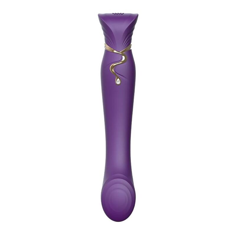 ZALO - QUEEN G-SPOT PULS WAVE VIBE VIOLA - ZALO | Lingerie Harness Boutique