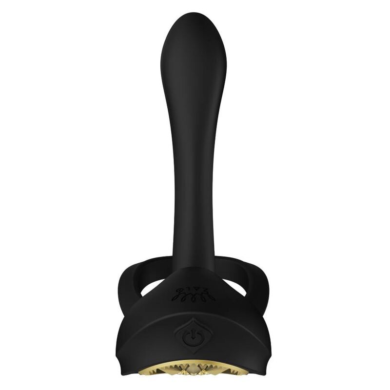 ZALO - ANELLO PER COPPIE VIBRANTI BAYEK NERO - ZALO | Lingerie Harness Boutique