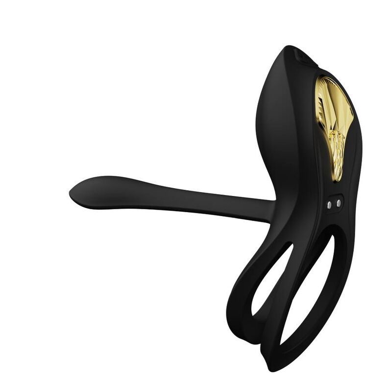 ZALO - ANELLO PER COPPIE VIBRANTI BAYEK NERO - ZALO | Lingerie Harness Boutique