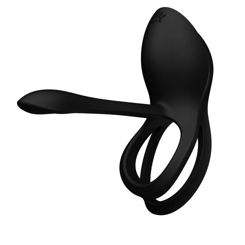 ZALO - ANELLO PER COPPIE VIBRANTI BAYEK NERO - ZALO | Lingerie Harness Boutique
