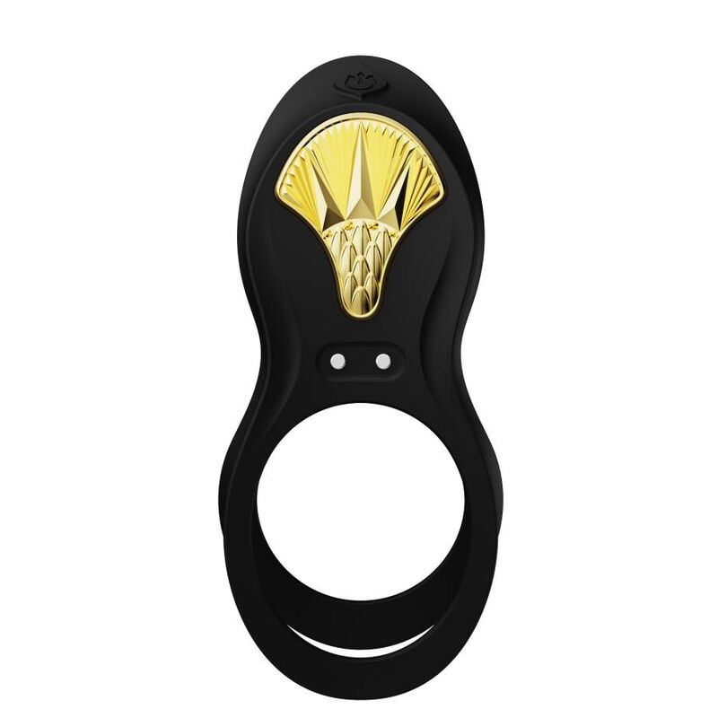 ZALO - ANELLO PER COPPIE VIBRANTI BAYEK NERO - ZALO | Lingerie Harness Boutique