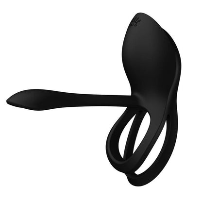 ZALO - ANELLO PER COPPIE VIBRANTI BAYEK NERO - ZALO | Lingerie Harness Boutique