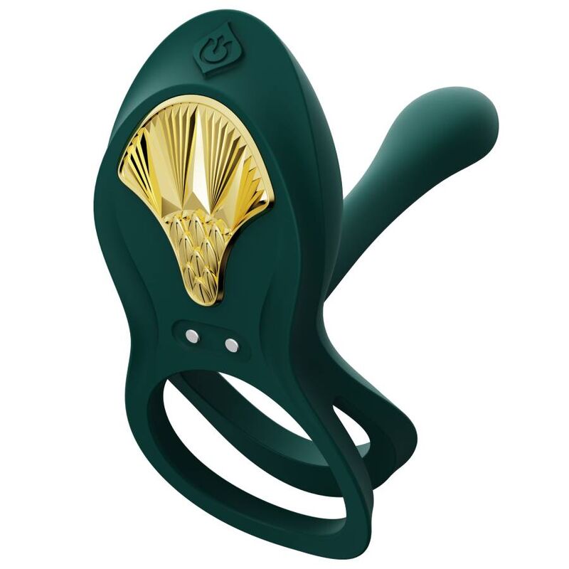 ZALO - ANELLO PER COPPIE VIBRANTI BAYEK VERDE - ZALO | Lingerie Harness Boutique