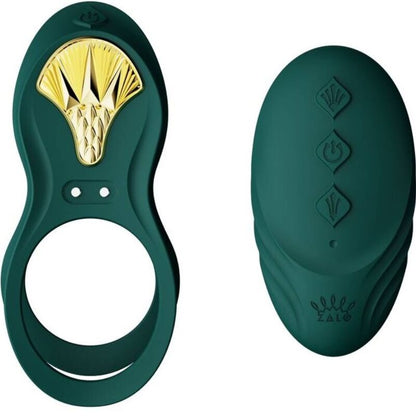 ZALO - BAYEK GREEN VIBRATING COUPLES RING