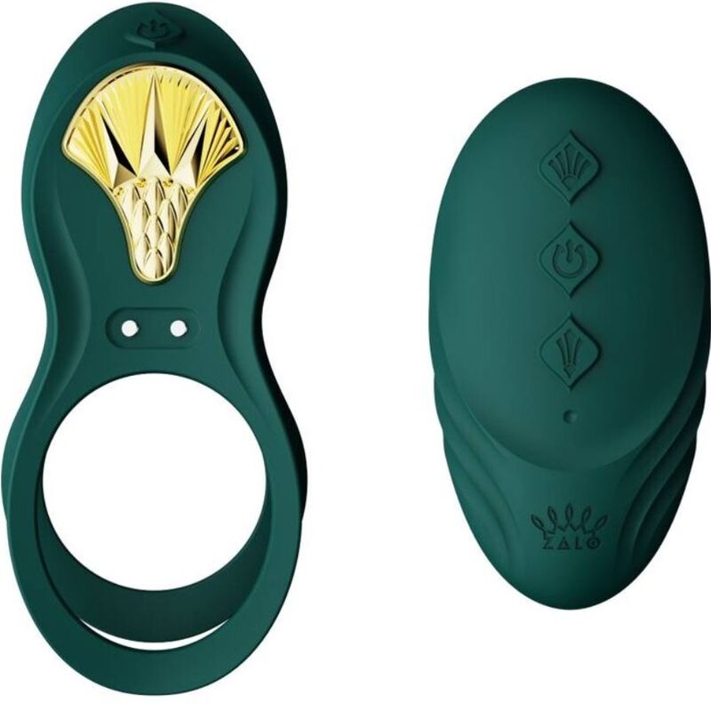 ZALO - ANELLO PER COPPIE VIBRANTI BAYEK VERDE - ZALO | Lingerie Harness Boutique
