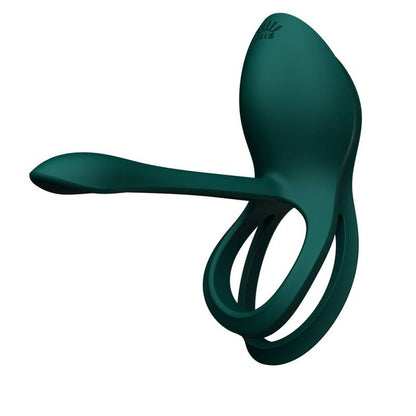 ZALO - ANELLO PER COPPIE VIBRANTI BAYEK VERDE - ZALO | Lingerie Harness Boutique