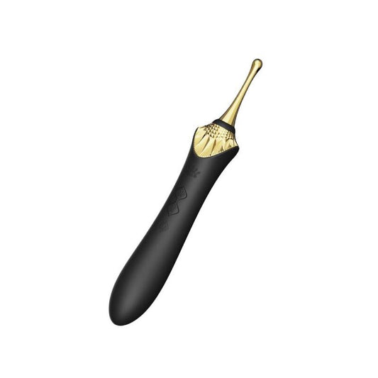 ZALO - BESS 2 CLITORAL MASSAGER BLACK - ZALO | Lingerie Harness Boutique