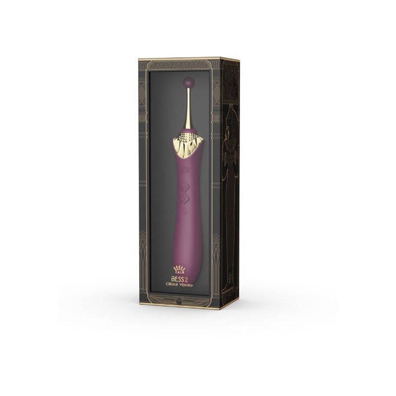 ZALO - BESS 2 CLITORAL MASSAGER PURPLE - ZALO | Lingerie Harness Boutique