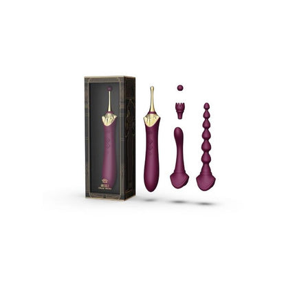 ZALO - BESS 2 CLITORAL MASSAGER PURPLE - ZALO | Lingerie Harness Boutique