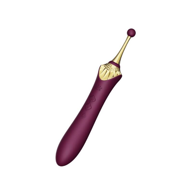 ZALO - BESS 2 CLITORAL MASSAGER PURPLE - ZALO | Lingerie Harness Boutique